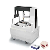 Halbautomatische starre Box Machine Box Wraping Machine für Luxus -Schmuckschachtel machen